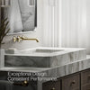 Occasion® Wall-mount bathroom sink faucet Lever handle trim, 1.2 gpm
