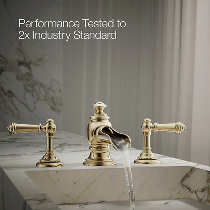 Artifacts® with Flume design Bathroom sink faucet spout with Flume design, 1.2 gpm