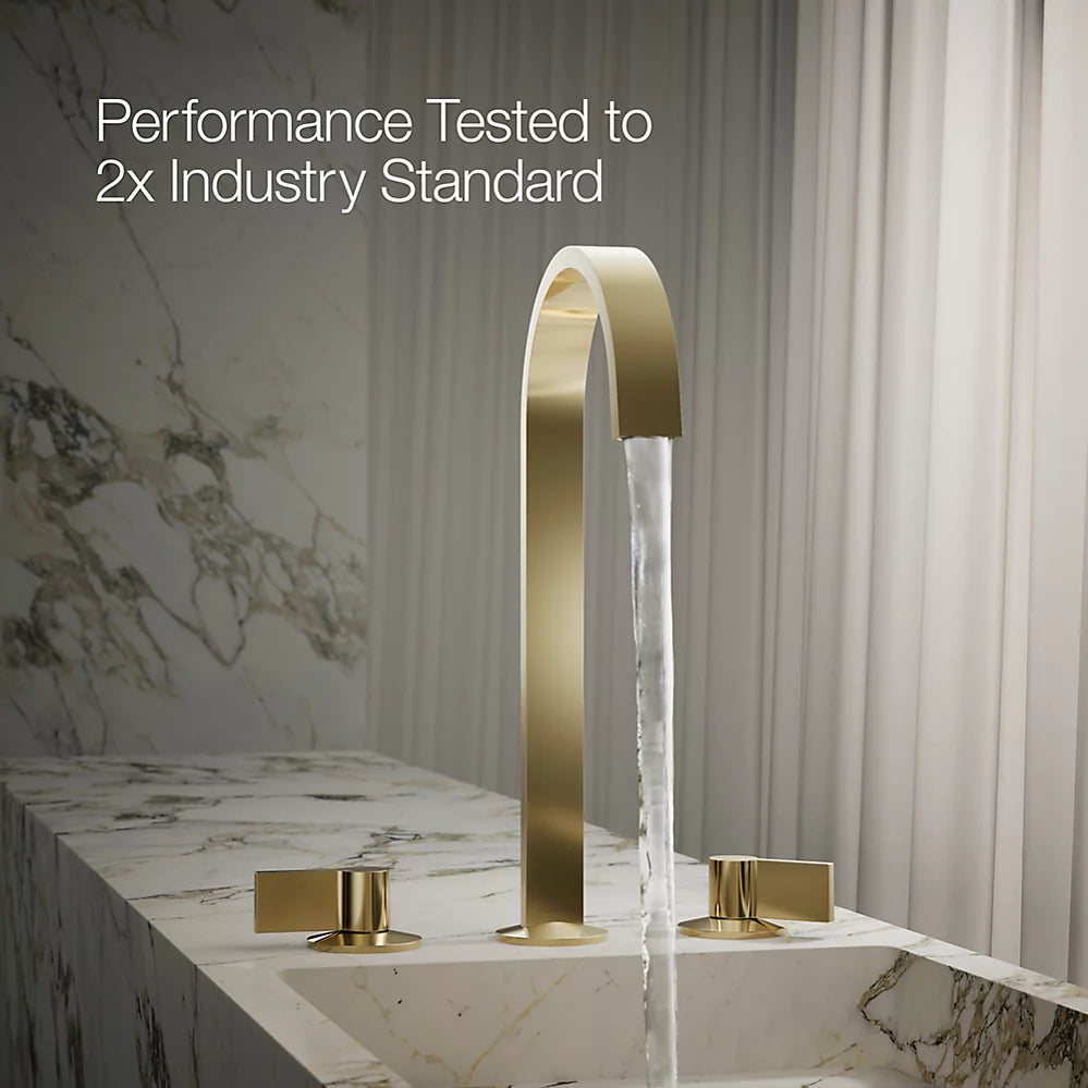 Components® Bathroom sink faucet spout with Ribbon design, 1.2 gpm