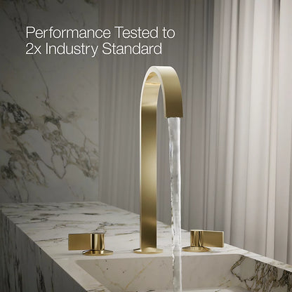 Components® Bathroom sink faucet spout with Ribbon design, 1.2 gpm