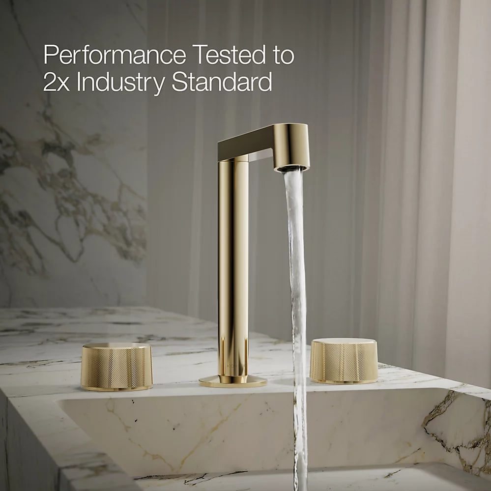 Venza® Widespread bathroom sink faucet, 1.2 gpm