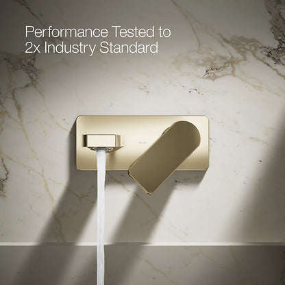 Parallel® Wall-mount single-handle bathroom sink faucet, 1.2 gpm