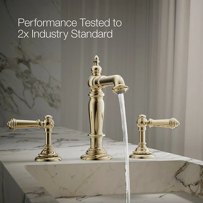 Artifacts® Bathroom sink faucet spout with Column design, 1.2 gpm
