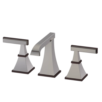 Rubinet Widespread Lav. Set. (less drain) Polished Nickel
