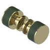 Rubinet Shower Door Knob (set) Natural Brass