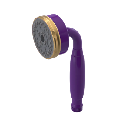 Rubinet 3 Function Hand Held Shower Only Purple Haze