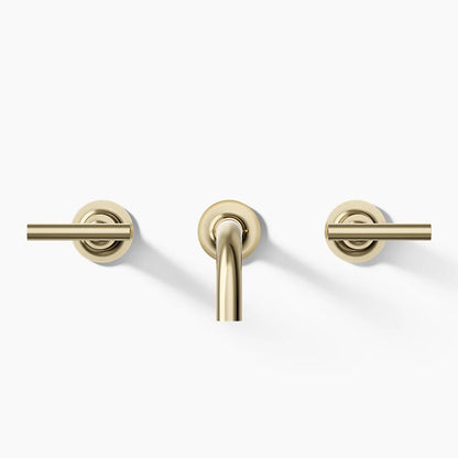 Purist® Wall-mount bathroom sink faucet trim with Lever handles, 1.2 gpm