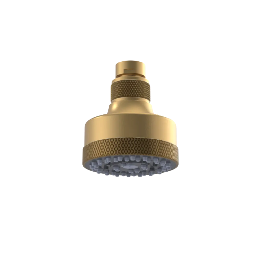 Rubinet 3 FUNCTION SHOWER HEAD Satin Gold