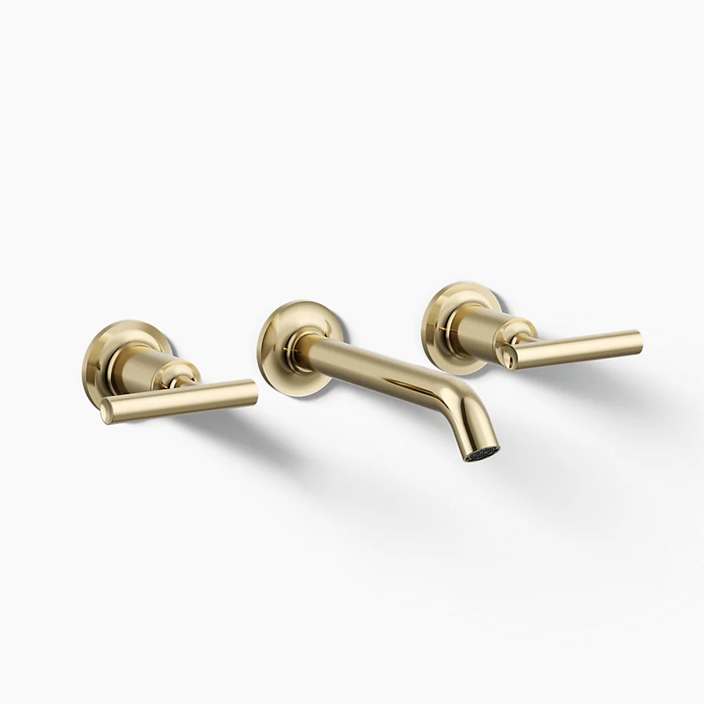 Purist® Wall-mount bathroom sink faucet trim with Lever handles, 1.2 gpm