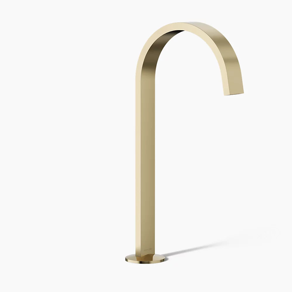 Components® Bathroom sink faucet spout with Ribbon design, 1.2 gpm