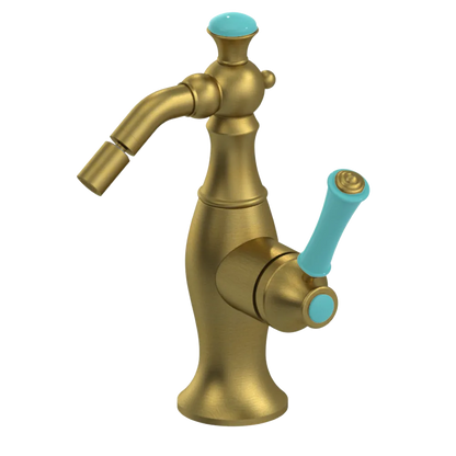 Rubinet Single Control Bidet Fitting (less drain) Antique Brass Matt