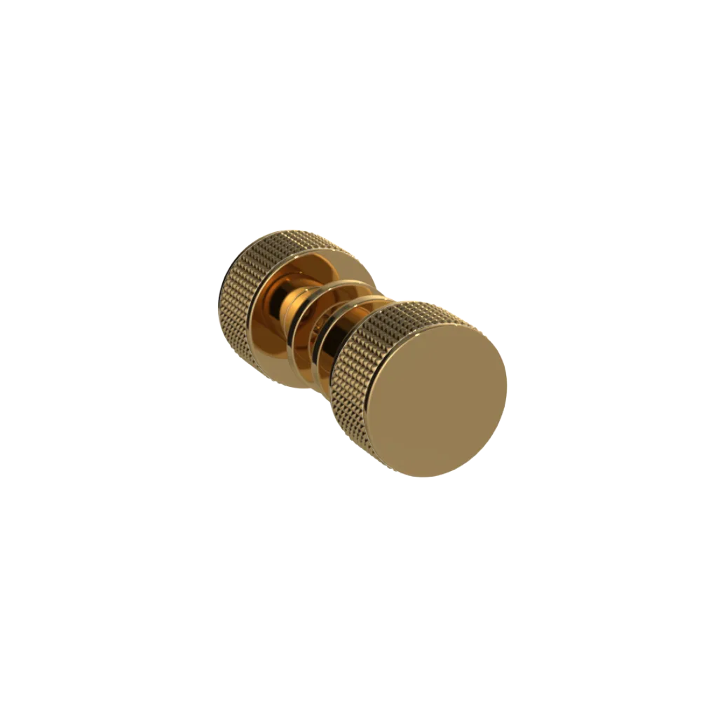 Rubinet Shower Door Knob (set) Gold
