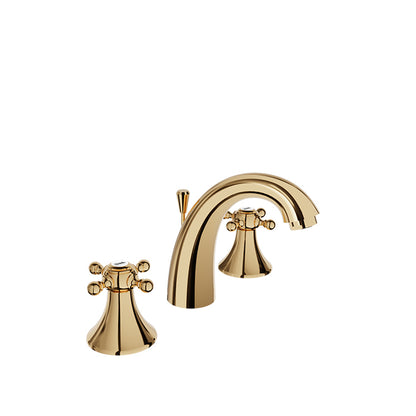 Baril 8" c/c lavatory faucet, drain included