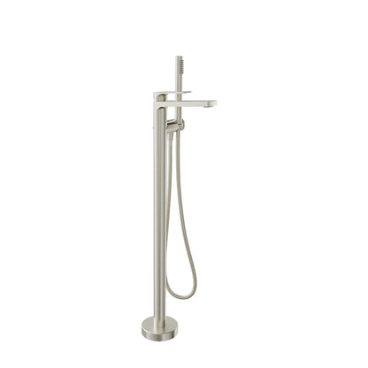 Baril Floor-mounted tub filler with hand shower