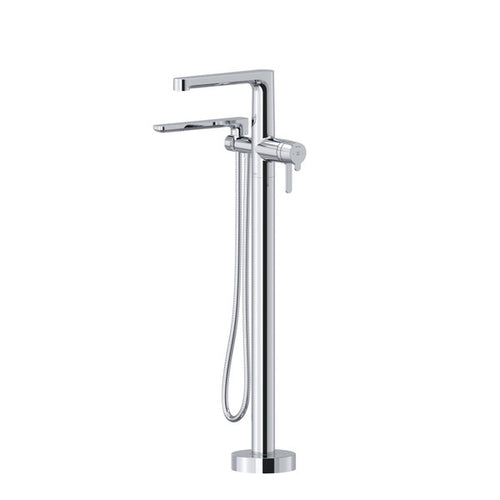ROHL Nibi™ Thermostatic Single  Hole Floor Mount Tub Filler Trim