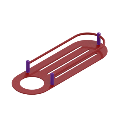 Rubinet Shelf Only Maroon