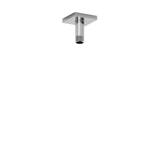 RIOBEL 3" Ceiling Mount Shower Arm With Square Escutcheon