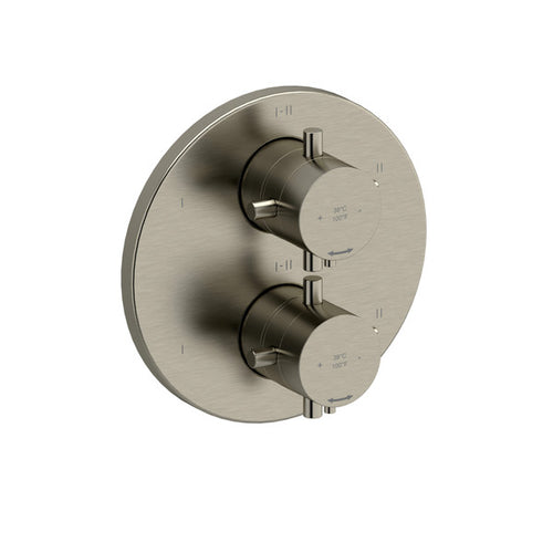 Riobel Riu 3/4 Inch Thermostatic and Pressure Balance Trim with up to 6 Functions