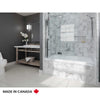 Neptune Albana Alcove Bathtub in White
