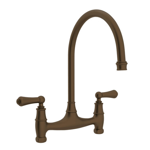 Perrin & Rowe Georgian Era Bridge Kitchen Faucet Without Unions