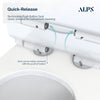Alps 2-Piece Toilet Elongated Dual-Flush Wall Mounted Toilet With Geberit In-Wall Tank (Seat Included) - Victoria - Golzar Home