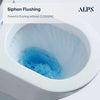 Alps 2-Piece Toilet Elongated Dual-Flush Wall Mounted Toilet With Geberit In-Wall Tank (Seat Included) - Victoria - Golzar Home