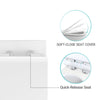 Alps 2-Piece Elongated Dual-Flush Wall Mounted Toilet with Duravit In-Wall Tank (Seat Included) Berlin - Golzar Home