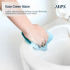 Alps 2-Piece Elongated Dual-Flush Wall Mounted Toilet with Duravit In-Wall Tank (Seat Included) Berlin - Golzar Home