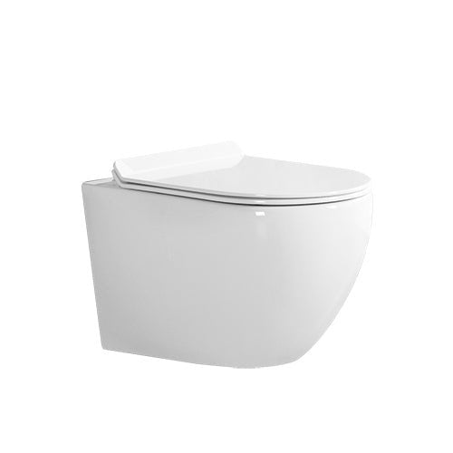 Alps- Victoria Wall-Mounted Toilet- Kw-9003w - Golzar Home