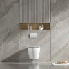 Alps- Victoria Wall-Mounted Toilet- Kw-9003w - Golzar Home