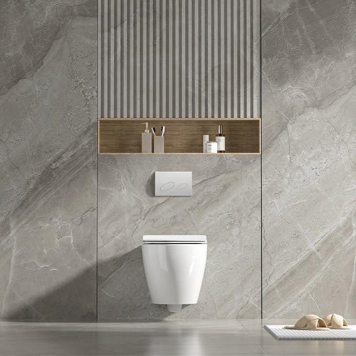Alps- Victoria Wall-Mounted Toilet- Kw-9003w - Golzar Home