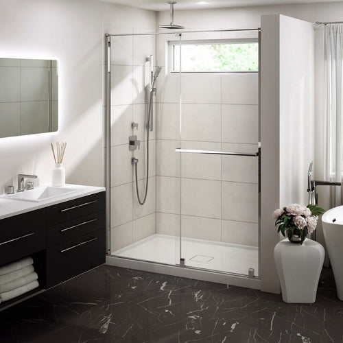 Kalia BALANCIA 48” x 79” sliding shower door – DR1851/DR1852-115-003