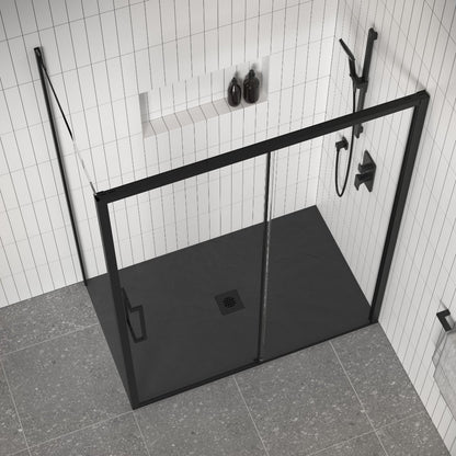 KALIA LAUZACastylat™ shower base 60 " x 32" - Textured Black