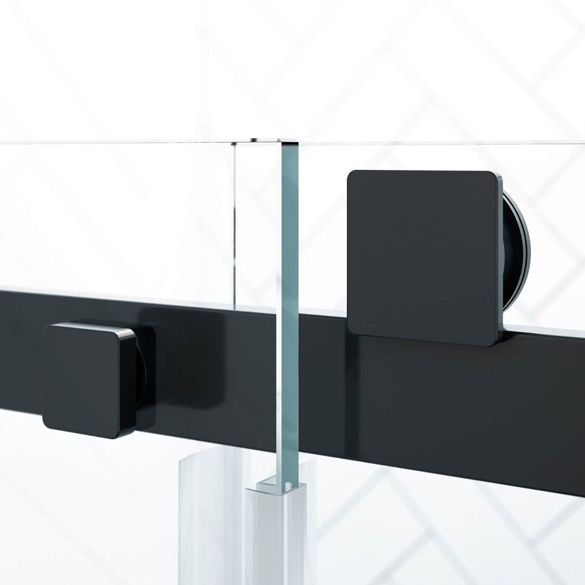 Kalia KONCEPT EVO Sliding Shower door 48” x 77” with 32" return panel - KP protective film (Reversible) – DR2130-185-005/DR2052-185-005