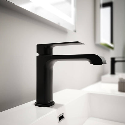 Kalia SOBRIO - Single hole lavatory faucet with push drain and overflow – BF1779-160