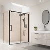 Kalia Mineral #520 - Gloss Shower wall 36 x 36 - Corner Installation