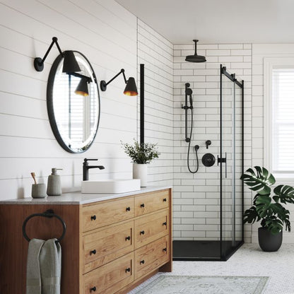 Kalia RUSTIK PB4 Shower systems - Wall arm (Valve not included)