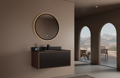 Amesterdam Single Sink Bathroom Vanity - Golzar Home