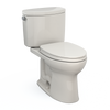 Toto Drake® II Two-Piece Toilet 1.28 GPF - Elongated front bowl