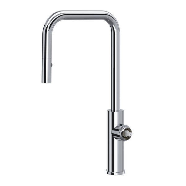 ROHL Eclissi Pull-Down Kitchen Faucet With U-Spout Less Handle