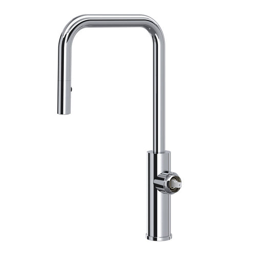 ROHL Eclissi Pull-Down Kitchen Faucet With U-Spout Less Handle