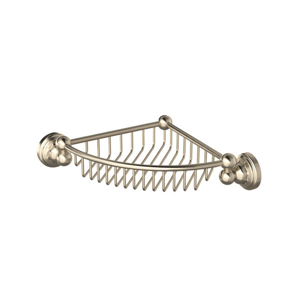 Perrin & Rowe Edwardian™ Wall Mount Corner Basket