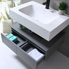 Avenir 32" Wall-Mount Single Sink Bathroom Vanity - Golzar Home