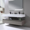 Avenir 59" Wall-Mount Double Sink Bathroom Vanity - Golzar Home