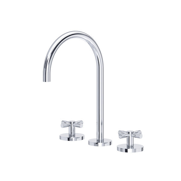 ROHL Amahle Widespread Bathroom Faucet With C-Spout