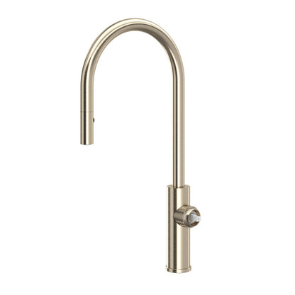 ROHL Eclissi Pull-Down Kitchen Faucet With C-Spout Less Handle