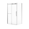 Neptune Axion 3 4 In 8 mm With For Corner Installation With Clear Glass In 48 x 32 x 78 3/4-Inch Sliding Shower Door