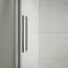 Neptune Axion 44 1/2-47 x 78 3/4 in. 8 mm Sliding Shower Door with Towel Bar for Alcove Installation with Clear glass in Chrome