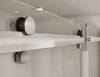 Neptune Axion 44 1/2-47 x 78 3/4 in. 8mm Sliding Shower Door for Alcove Installation with Clear glass in Chrome