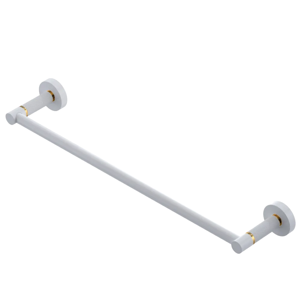 Rubinet Towel Bar 18" Matt White